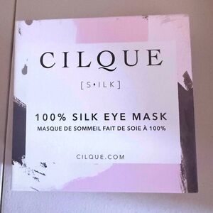 New in box and wrapped 100%Silk Eye Mask by Cilque
